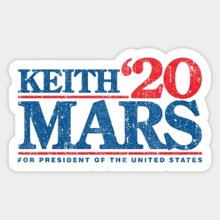 Keith Mars 2020 Sticker